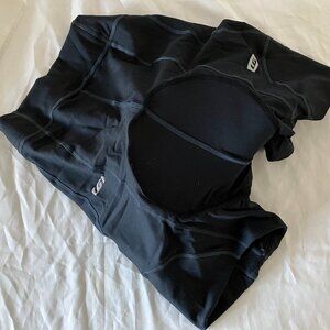 Padded bike shorts